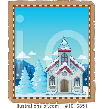Royalty-Free (RF) Church Clipart Illustration by visekart - Stock Sample #1616851