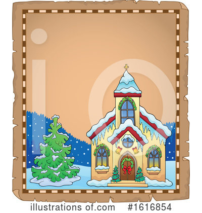 Royalty-Free (RF) Church Clipart Illustration by visekart - Stock Sample #1616854