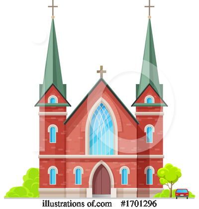 Royalty-Free (RF) Church Clipart Illustration by Vector Tradition SM - Stock Sample #1701296