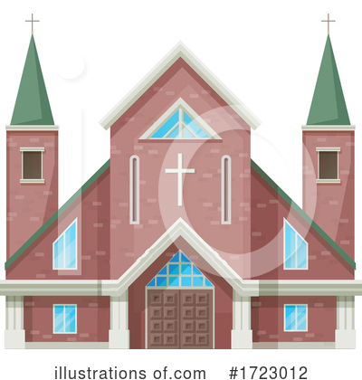 Royalty-Free (RF) Church Clipart Illustration by Vector Tradition SM - Stock Sample #1723012