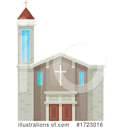 Royalty-Free (RF) Church Clipart Illustration by Vector Tradition SM - Stock Sample #1723016