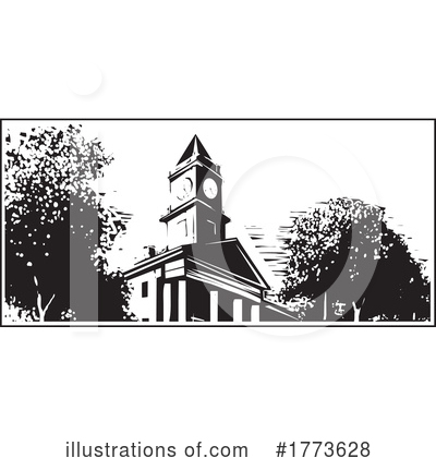 Royalty-Free (RF) Church Clipart Illustration by xunantunich - Stock Sample #1773628