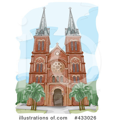 Royalty-Free (RF) Church Clipart Illustration by BNP Design Studio - Stock Sample #433026