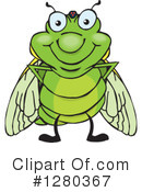 Cicada Clipart #1280367 by Dennis Holmes Designs