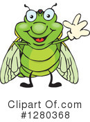 Cicada Clipart #1280368 by Dennis Holmes Designs