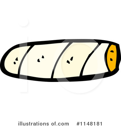 Royalty-Free (RF) Cigarette Clipart Illustration by lineartestpilot - Stock Sample #1148181