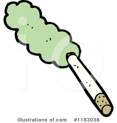 Royalty-Free (RF) Cigarette Clipart Illustration by lineartestpilot - Stock Sample #1183038