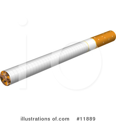 Royalty-Free (RF) Cigarette Clipart Illustration by AtStockIllustration - Stock Sample #11889