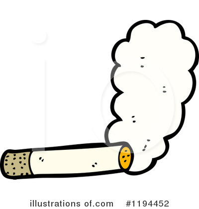 Royalty-Free (RF) Cigarette Clipart Illustration by lineartestpilot - Stock Sample #1194452