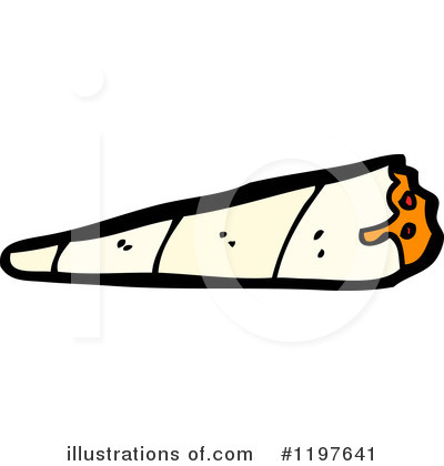 Royalty-Free (RF) Cigarette Clipart Illustration by lineartestpilot - Stock Sample #1197641