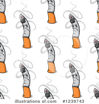 Royalty-Free (RF) Cigarette Clipart Illustration by Vector Tradition SM - Stock Sample #1239743