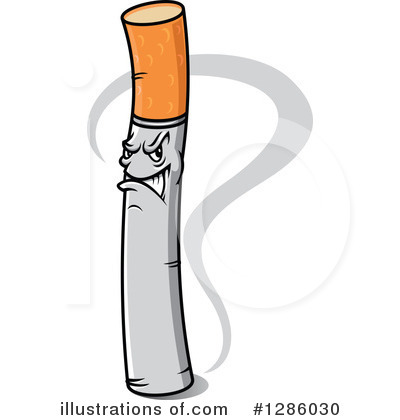 Royalty-Free (RF) Cigarette Clipart Illustration by Vector Tradition SM - Stock Sample #1286030