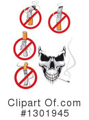 Cigarette Clipart #1301945 by Vector Tradition SM