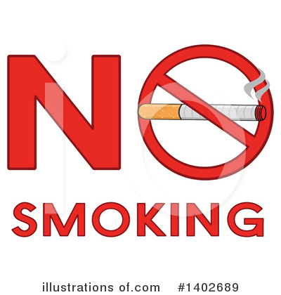 Royalty-Free (RF) Cigarette Clipart Illustration by Hit Toon - Stock Sample #1402689