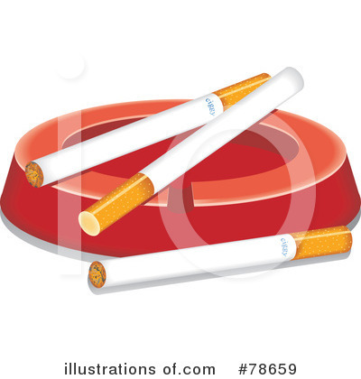 Royalty-Free (RF) Cigarette Clipart Illustration by Prawny - Stock Sample #78659