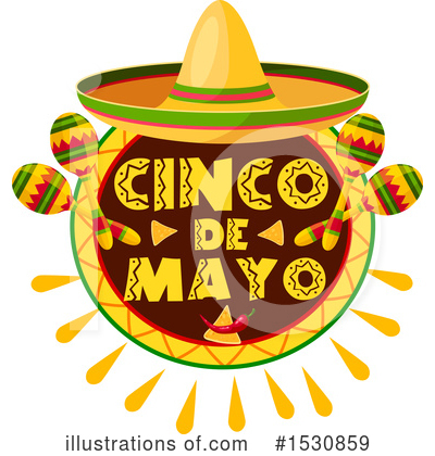 Royalty-Free (RF) Cinco De Mayo Clipart Illustration by Vector Tradition SM - Stock Sample #1530859