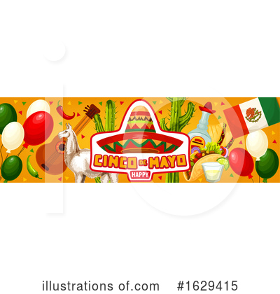 Royalty-Free (RF) Cinco De Mayo Clipart Illustration by Vector Tradition SM - Stock Sample #1629415