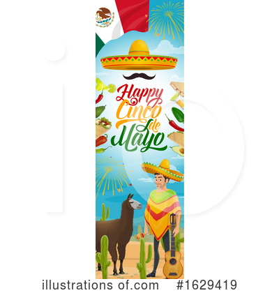 Royalty-Free (RF) Cinco De Mayo Clipart Illustration by Vector Tradition SM - Stock Sample #1629419
