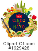 Cinco De Mayo Clipart #1629428 by Vector Tradition SM