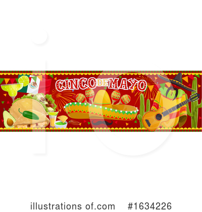 Royalty-Free (RF) Cinco De Mayo Clipart Illustration by Vector Tradition SM - Stock Sample #1634226