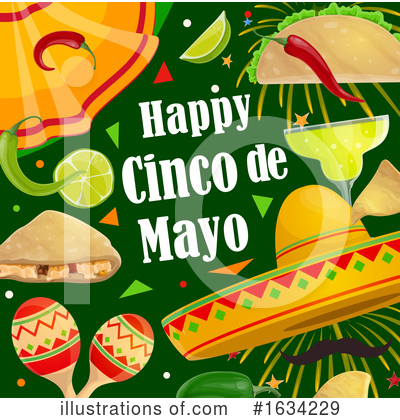 Royalty-Free (RF) Cinco De Mayo Clipart Illustration by Vector Tradition SM - Stock Sample #1634229