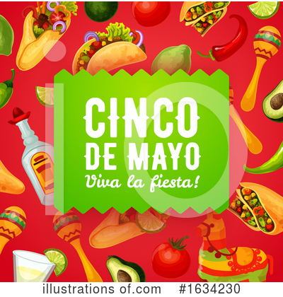 Royalty-Free (RF) Cinco De Mayo Clipart Illustration by Vector Tradition SM - Stock Sample #1634230