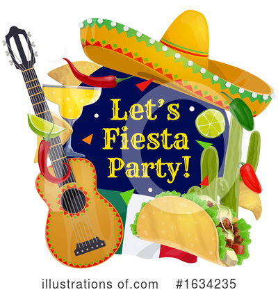 Royalty-Free (RF) Cinco De Mayo Clipart Illustration by Vector Tradition SM - Stock Sample #1634235
