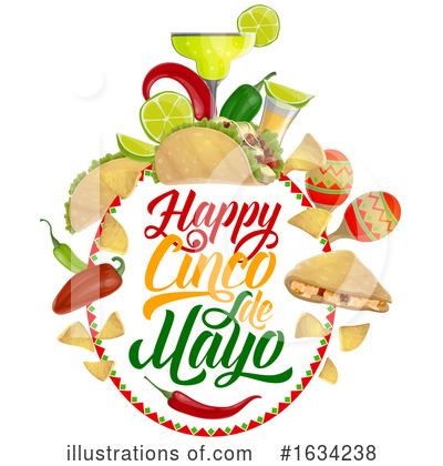 Royalty-Free (RF) Cinco De Mayo Clipart Illustration by Vector Tradition SM - Stock Sample #1634238