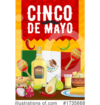 Royalty-Free (RF) Cinco De Mayo Clipart Illustration by Vector Tradition SM - Stock Sample #1735668
