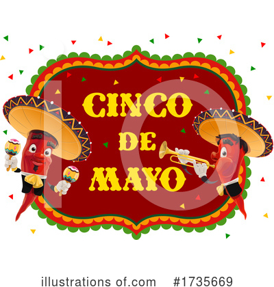 Royalty-Free (RF) Cinco De Mayo Clipart Illustration by Vector Tradition SM - Stock Sample #1735669