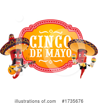 Royalty-Free (RF) Cinco De Mayo Clipart Illustration by Vector Tradition SM - Stock Sample #1735676