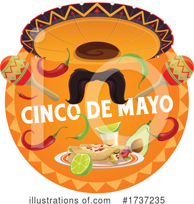 Royalty-Free (RF) Cinco De Mayo Clipart Illustration by Vector Tradition SM - Stock Sample #1737235