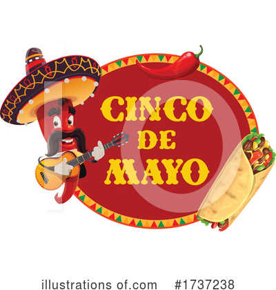 Royalty-Free (RF) Cinco De Mayo Clipart Illustration by Vector Tradition SM - Stock Sample #1737238