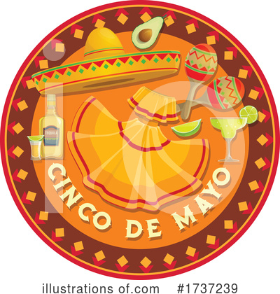 Royalty-Free (RF) Cinco De Mayo Clipart Illustration by Vector Tradition SM - Stock Sample #1737239