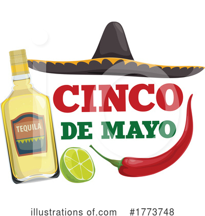 Royalty-Free (RF) Cinco De Mayo Clipart Illustration by Vector Tradition SM - Stock Sample #1773748