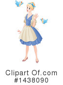 Cinderella Clipart #1438090 by Pushkin