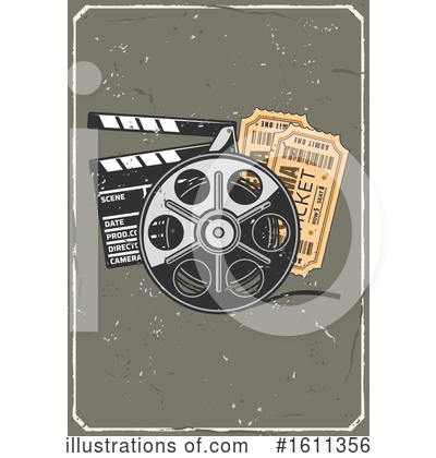 Royalty-Free (RF) Cinema Clipart Illustration by Vector Tradition SM - Stock Sample #1611356
