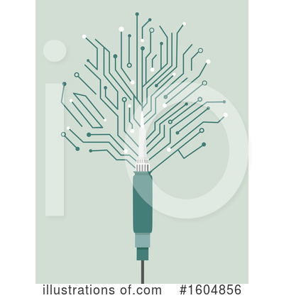 Royalty-Free (RF) Circuit Board Clipart Illustration by BNP Design Studio - Stock Sample #1604856