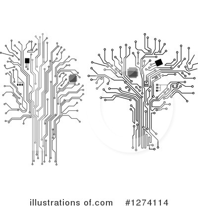Royalty-Free (RF) Circuit Clipart Illustration by Vector Tradition SM - Stock Sample #1274114