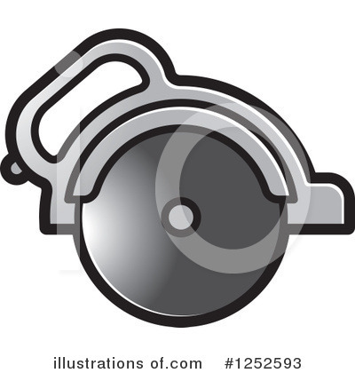 Royalty-Free (RF) Circular Saw Clipart Illustration by Lal Perera - Stock Sample #1252593