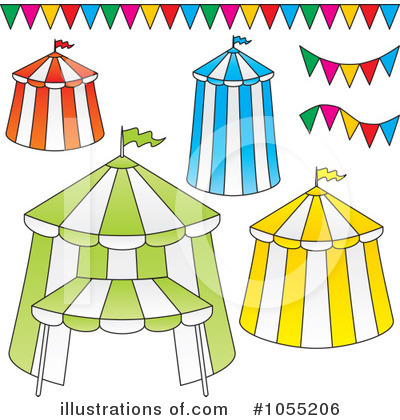 Royalty-Free (RF) Circus Clipart Illustration by Any Vector - Stock Sample #1055206