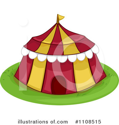 Royalty-Free (RF) Circus Clipart Illustration by BNP Design Studio - Stock Sample #1108515