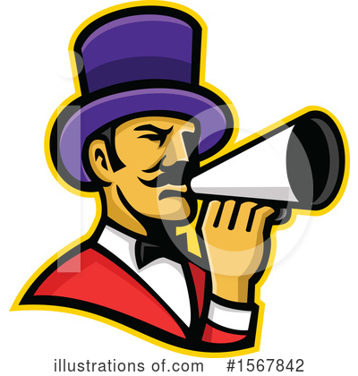 Royalty-Free (RF) Circus Clipart Illustration by patrimonio - Stock Sample #1567842