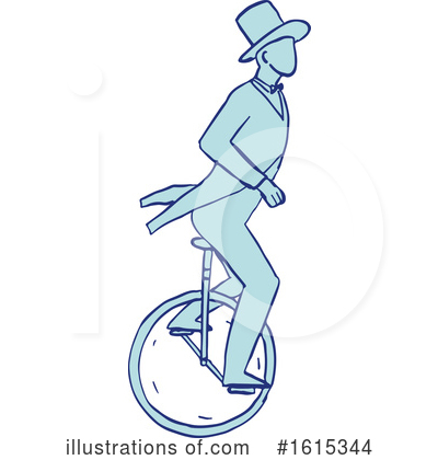 Unicycle Clipart #1615344 by patrimonio