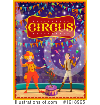 Royalty-Free (RF) Circus Clipart Illustration by Vector Tradition SM - Stock Sample #1618965