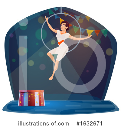 Royalty-Free (RF) Circus Clipart Illustration by Vector Tradition SM - Stock Sample #1632671
