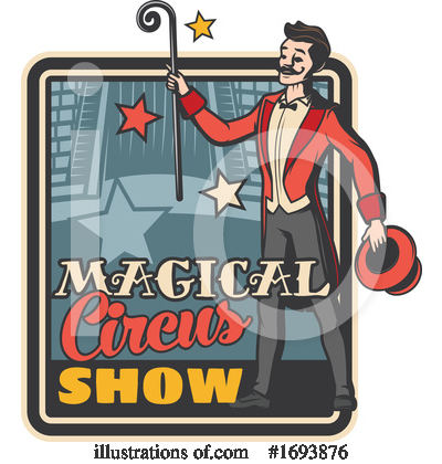 Magician Clipart #1693876 by Vector Tradition SM