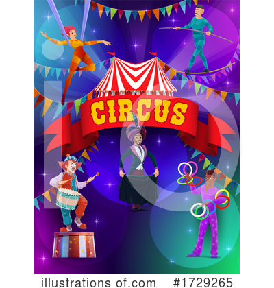 Royalty-Free (RF) Circus Clipart Illustration by Vector Tradition SM - Stock Sample #1729265
