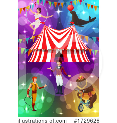 Big Top Clipart #1729626 by Vector Tradition SM