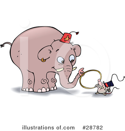 Royalty-Free (RF) Circus Clipart Illustration by gnurf - Stock Sample #28782